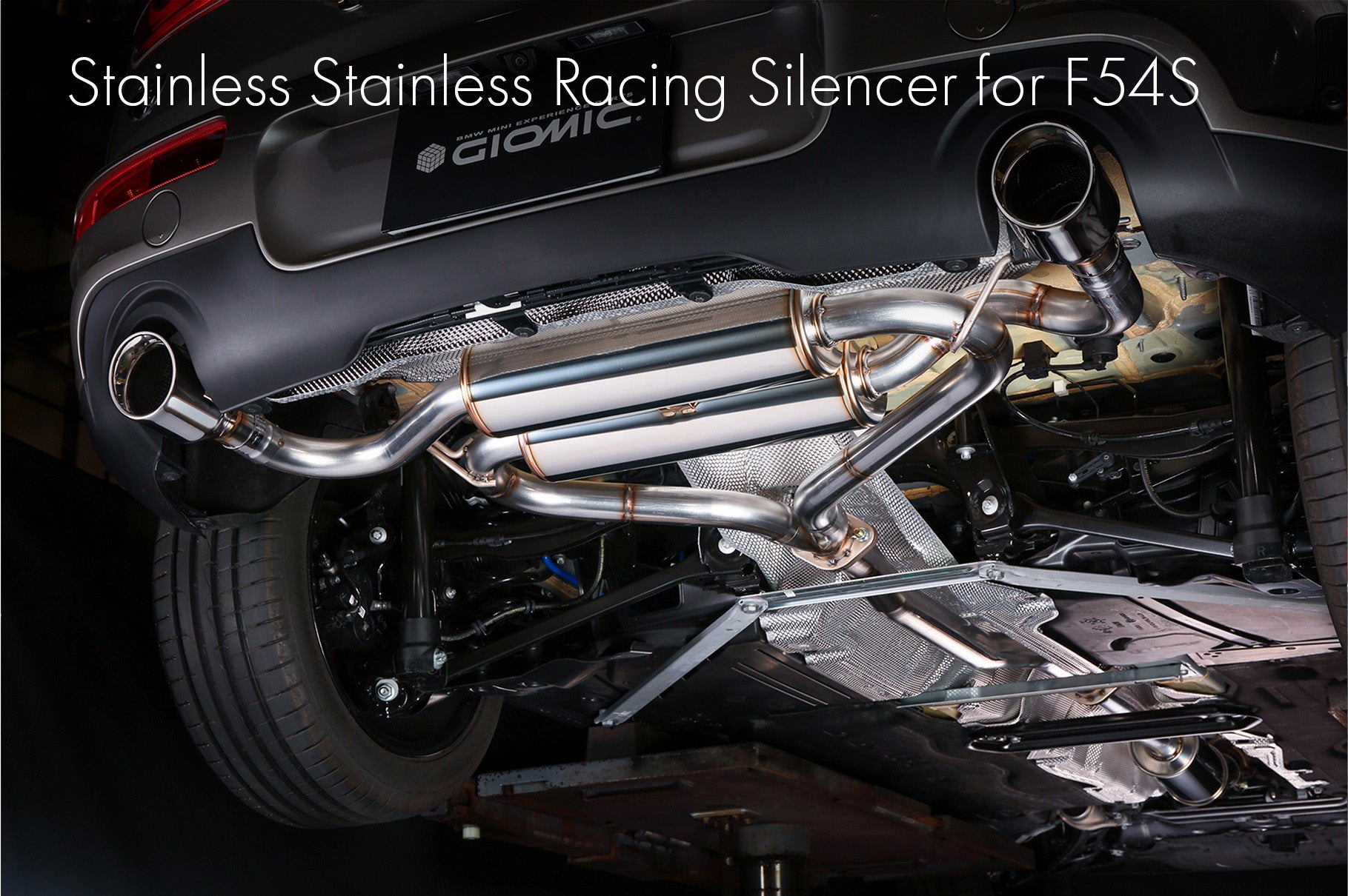 ステンレス・エグゾースト・サイレンサー for F54CPS